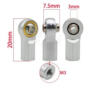 Gulove capy, kovove, nove, M3 - 2