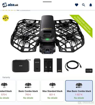 ÚPLNE NOVÝ HOVERAir X1 Pro Max Combo + BEACON + Drźiak - 2