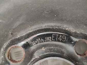 1KUS - OPEL disk + zimná pneumatika R14 - 2