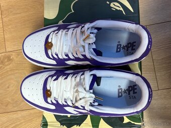 A Bathing Ape Bape Sta White Purple - 2