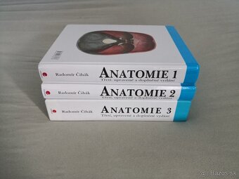 Anatómia Čihák 1, 2, 3, komplet kolekcia, Anatomie - 2