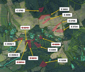 Lysá pod Makytou – 3.000 m2 ORNÁ PÔDA a LESY - 2