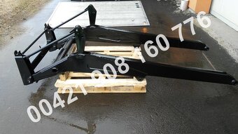 Nový zosilnený výložník UNC 061, upínák UNC061, páka, tiahlo - 2