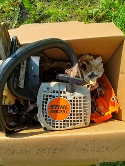 Predám motorovú pílu Stihl na súčiastky - 2
