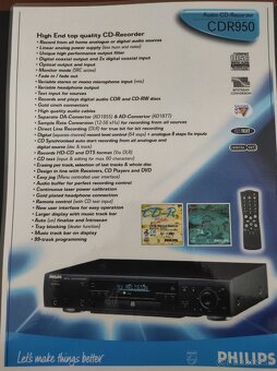 Philips CDR-950 Hi-Fi CD recorder - 2