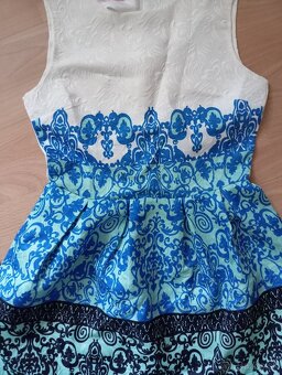 Dámske elegantne šaty S - 2