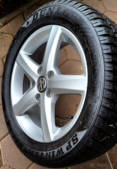 alu R16 5x112 zimné pneu 205/55 orig. VW Golf, Touran, Caddy - 2