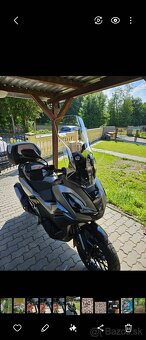 Deflektory Honda ADV 350 deflektory ofuky na kolena - 2