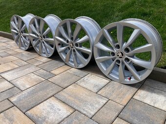 Alu disky org ŠKODA MINORIS 5x112 6,5J ET46 R16 - 2