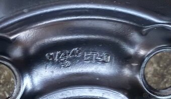 Skoda vw Audi rezervne koleso 5x112 r16 stred otvor 57 1mm - 2