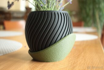 Kvetinač s miskou - 2