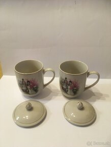 Čínske čajové hrnčeky s viečkom - 2