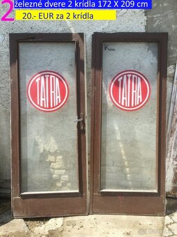 Železné dvere a kovová brána - 2