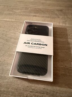 Karbónový kryt na I PHone 15 Pro Max nový - 2