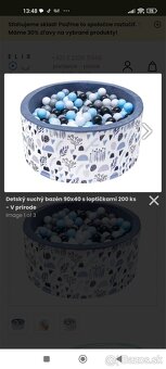 Suchý bazén ako nový - 2