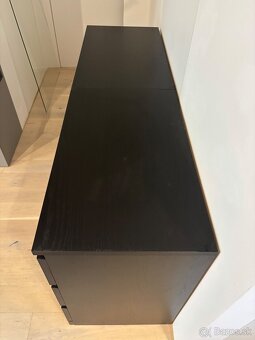 komoda malm ikea cierna 2ks sklo - 2