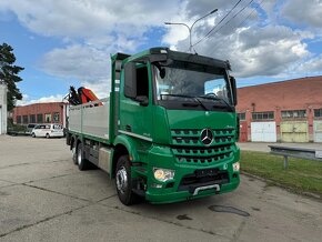 MERCEDES EURO 6 Valník s hydraulickou rukou PALFINGER ,EURO6 - 2