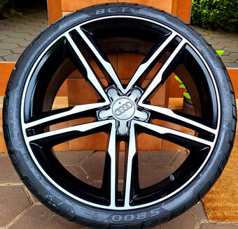 alu R19 5x112, pneu 235/35, Audi A4, VW Passat, SuperB... - 2