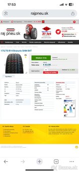 Nové letné pneumatiky R14 - 2