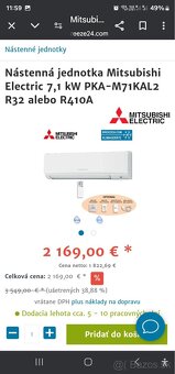 Klimatizácia MITSUBISHI ,4v1, prémiová-výkonná,8kw - 2