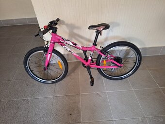 Predám detský bicykel 20kola Amulet ružový - 2