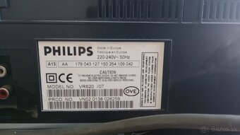 Predám video rekordér Philips VR 620 - 2
