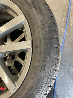 Zimne elektrony OZ 4x100 pneu Barum Polaris 5 195/55 r16 91H - 2