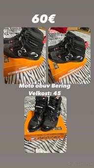 Moto obuvy+ moto oblecenie - 2