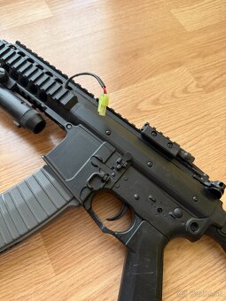 PDW 808 AEG Double Bell Čierna - bez baterky - 2