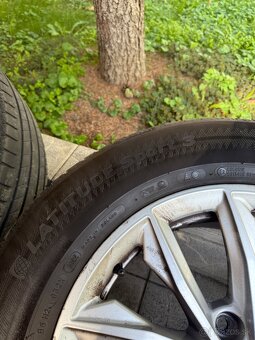 elektróny r17 5x112 66,6 original Audi Q5 kompletná sada - 2