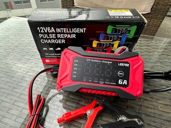Nabíjačka na autobatérie 6A 12V (nová) - 2