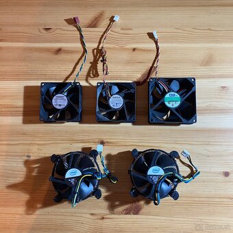 Predám – PC ventilátory / chladiče (kusovky) - 2