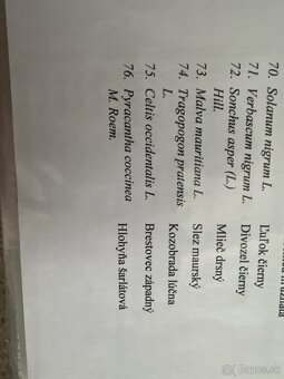 Herbár rastlín - 2