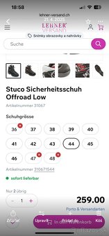 Pracovné topánky Stuco S3 - 2