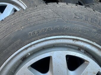 Letné pneumatiky 165/70R14 - 2