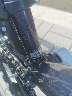Detsky horsky bicykel Dema 14" oranzovy za 50€ - 2