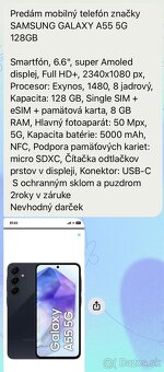 Samsung Galaxy A55 5G 128GB - 2