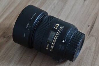 nikkor 40mm 2,8 G DX pre nikon - autofokus AF-S makro micro - 2