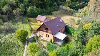 Rodinný dom na samote s pozemkom 4676 m2 11 km od Púchova - 2