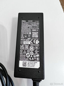 Originálna nová nabíjačka na notebook DELL 19,5V 2,31A 45W. - 2
