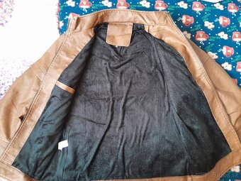 Zdravím, predám kožennú pánsku bundu zateplenú - 2