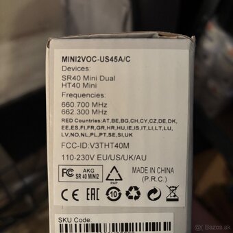 AKG WMS40 Mini2 Vocal Dual Bezdrôtový set mikrofónov - 2