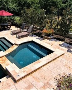 Najlepšia cena bazénové lemy a dlažby travertín - 2