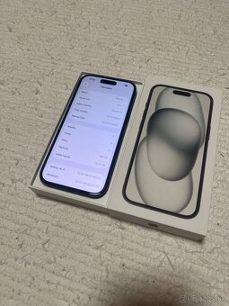 iPhone 15 128GB - ako nový, záruka - 2