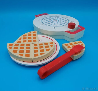 Drevená hračka Vaflovač, nová, nerozbalená - 2