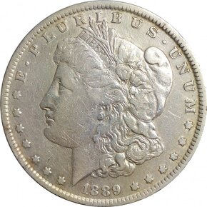 1889 Morgan Dollar USA - 2