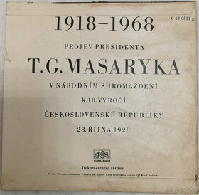 Predám 7" vinyl T. G. Masaryk - 2