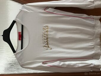 PUMA originál white damske tricko S/M - 2
