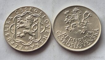 2x 25 Kčs 1954, 1955, Československo - 2