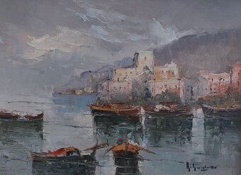 OBRAZ - Olejomaľba - A. Giordano - 2